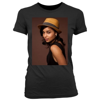 Zoe Kravitz Women's Junior Cut Crewneck T-Shirt