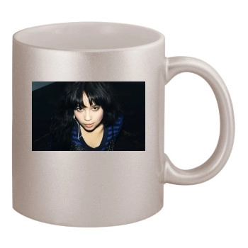 Zoe Kravitz 11oz Metallic Silver Mug