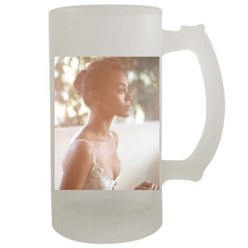 Zoe Saldana 16oz Frosted Beer Stein