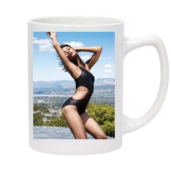 Zoe Saldana 14oz White Statesman Mug