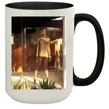 Zoe Saldana 15oz Colored Inner & Handle Mug