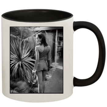 Zoe Saldana 11oz Colored Inner & Handle Mug