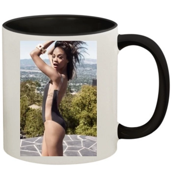 Zoe Saldana 11oz Colored Inner & Handle Mug