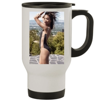 Zoe Saldana Stainless Steel Travel Mug