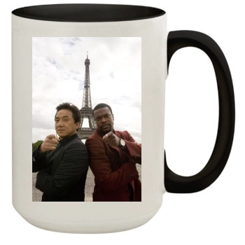 Jackie Chan 15oz Colored Inner & Handle Mug