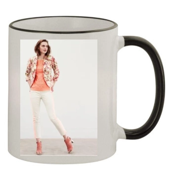 Zuzana Gregorova 11oz Colored Rim & Handle Mug