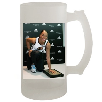 Jade Johnson 16oz Frosted Beer Stein