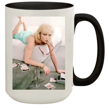 Jaime Pressly 15oz Colored Inner & Handle Mug