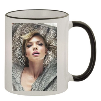 Jaime Pressly 11oz Colored Rim & Handle Mug