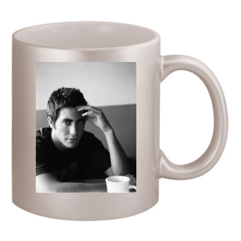 Jake Gyllenhaal 11oz Metallic Silver Mug