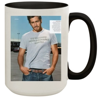 Jake Gyllenhaal 15oz Colored Inner & Handle Mug