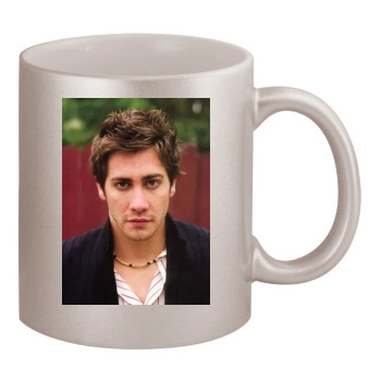 Jake Gyllenhaal 11oz Metallic Silver Mug