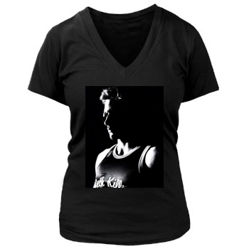 Jake Gyllenhaal Women's Deep V-Neck TShirt