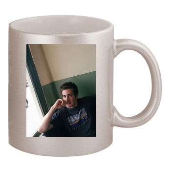 Jake Gyllenhaal 11oz Metallic Silver Mug