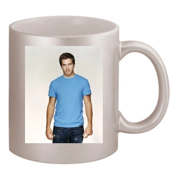 Jake Gyllenhaal 11oz Metallic Silver Mug