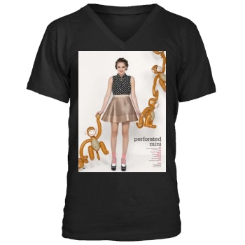 Zoey Deutch Men's V-Neck T-Shirt