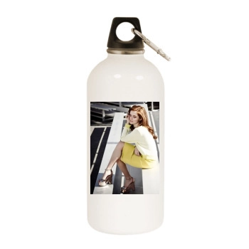 Zoey Deutch White Water Bottle With Carabiner