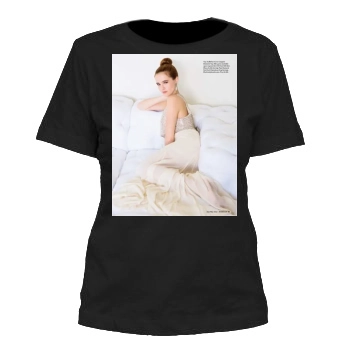 Zoey Deutch Women's Cut T-Shirt