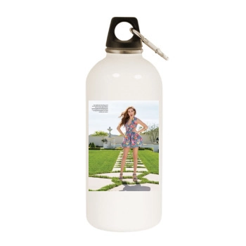 Zoey Deutch White Water Bottle With Carabiner