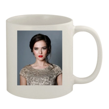 Zoey Deutch 11oz White Mug