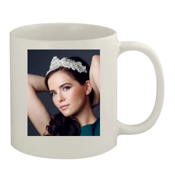 Zoey Deutch 11oz White Mug