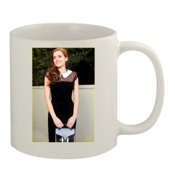 Zoey Deutch 11oz White Mug