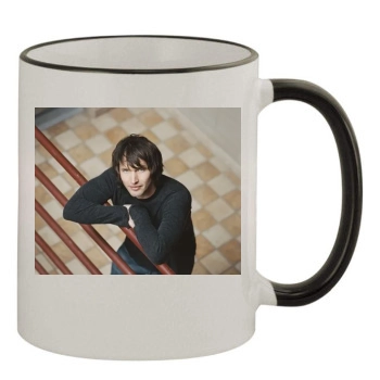 James Blunt 11oz Colored Rim & Handle Mug