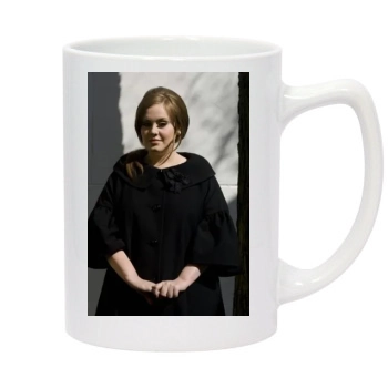Adele 14oz White Statesman Mug