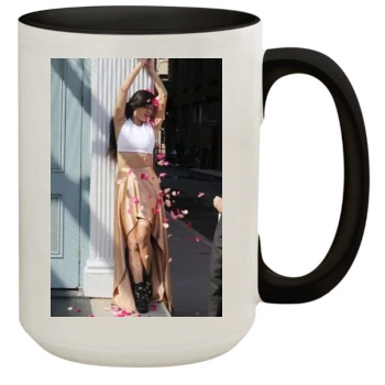 Adriana Lima 15oz Colored Inner & Handle Mug