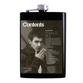 James Franco Hip Flask