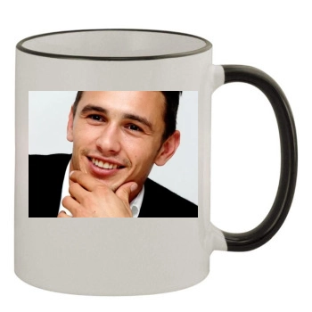 James Franco 11oz Colored Rim & Handle Mug