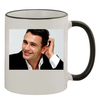 James Franco 11oz Colored Rim & Handle Mug