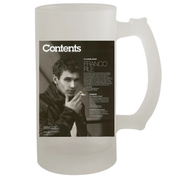 James Franco 16oz Frosted Beer Stein