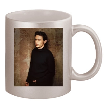 James Franco 11oz Metallic Silver Mug