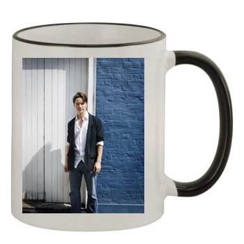 James Mcavoy 11oz Colored Rim & Handle Mug