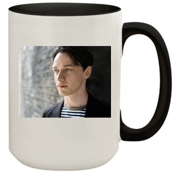 James Mcavoy 15oz Colored Inner & Handle Mug