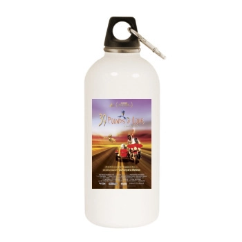 39 Pounds of Love (2005) White Water Bottle With Carabiner
