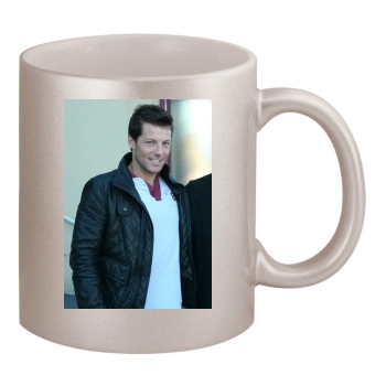 Jamie Bamber 11oz Metallic Silver Mug