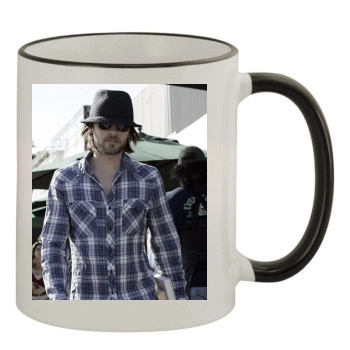 Jared Leto 11oz Colored Rim & Handle Mug