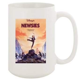 Newsies (1992) 15oz White Mug