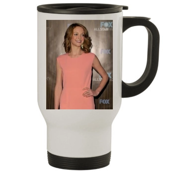 Jayma Mays Stainless Steel Travel Mug