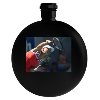 Jelena Dokic Round Flask