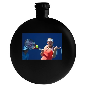 Jelena Dokic Round Flask