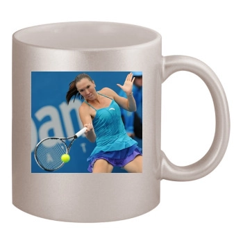 Jelena Jankovic 11oz Metallic Silver Mug