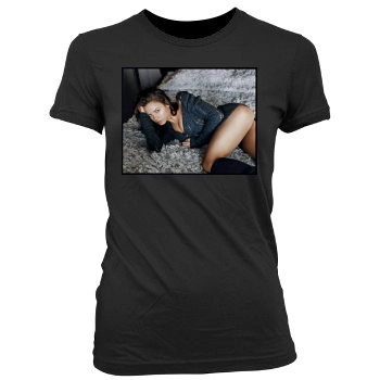 Jenna Dewan Women's Junior Cut Crewneck T-Shirt