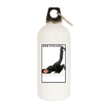 Zoolander (2001) White Water Bottle With Carabiner