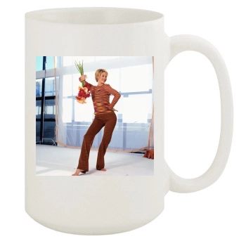 Jenna Elfman 15oz White Mug