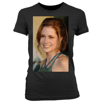 Jenna Fischer Women's Junior Cut Crewneck T-Shirt