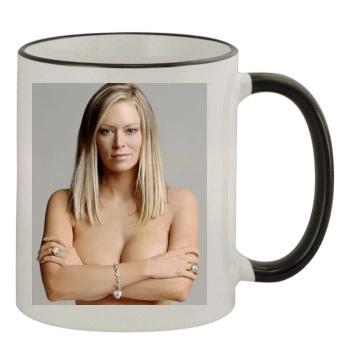 Jenna Jameson 11oz Colored Rim & Handle Mug