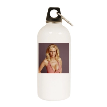 Jenna Jameson White Water Bottle With Carabiner